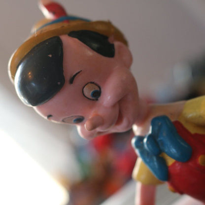 Disney Pinocchio 4" Bendable Figure Just Toys Jiminy Cricket Vintage