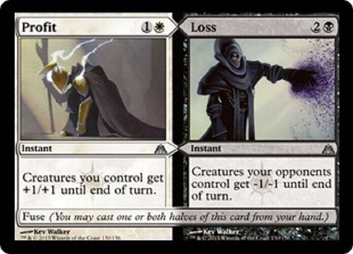 MTG MTG 1x   Profit // Loss DGM Dragon's Maze  Card Magic The Gathering