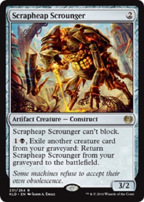 MTG 1x Scrapheap Scrounge Kaladesh NM l Card MTG Magic Commander Pauper