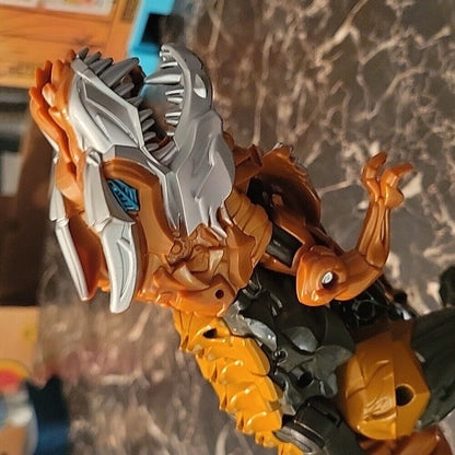 Transformers Action Figure Movie Leader Class Grimlock Toy Tyrannosaurus Rex