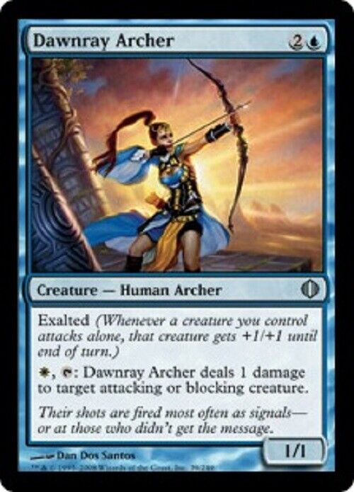 MTG MTG 1x Dawnray Archer Shards of Alara Card Magic The Gathering pauper