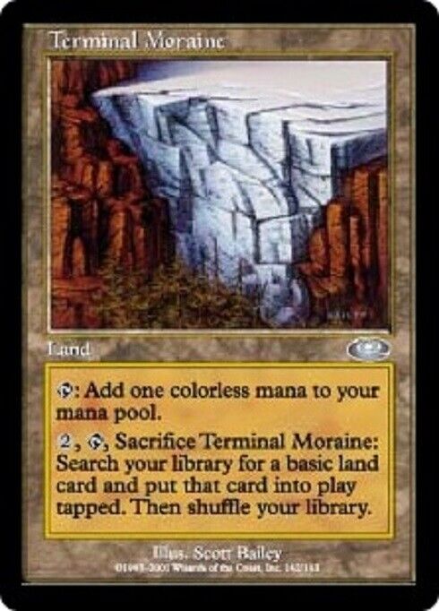 MTG 1x  Terminal Moraine Planeshift  MTG Magic the Gathering