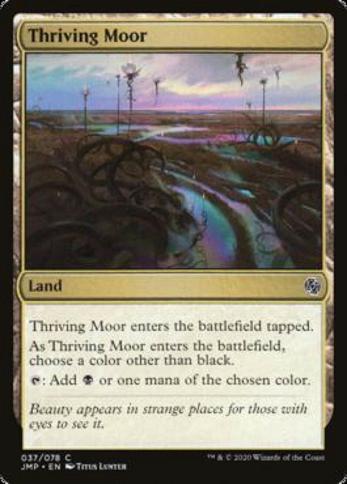 MTG MTG 1x Thriving Moor Jumpstart Magic the Gathering card