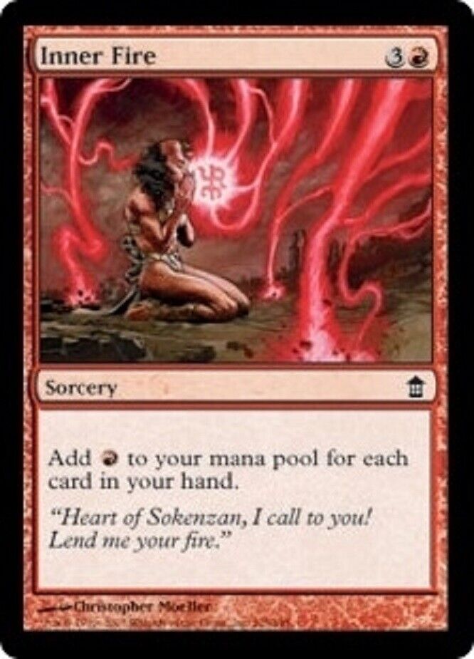 MTG MTG 1x Inner Fire Saviors of Kamigawa Card Magic The Gathering Pauper