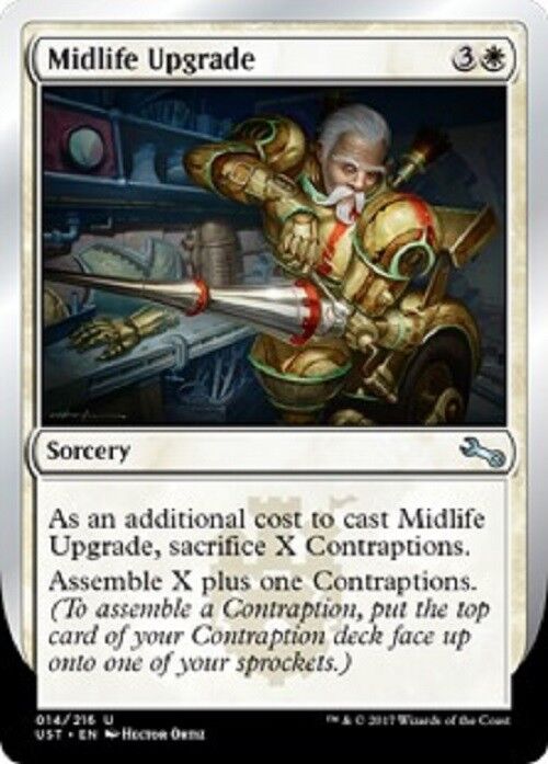 MTG 2x Midlife Upgrade Unstable Cards Magic the Gathering MTG