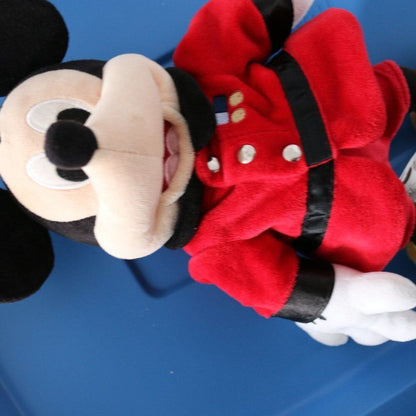 Disney Store Large Plush Toy Mickey Mouse In Red Complete Suit Collectible