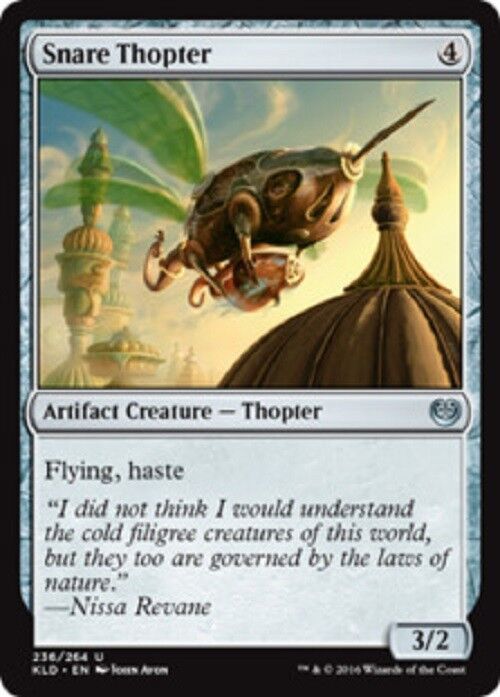 MTG 1x Snare Thopter Kaladesh NM Card MTG Magic Commander Pauper