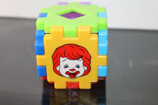 Mc Donald'S Ronald'S Puzzle 2013 Cube Square Toys Plastic Pieces