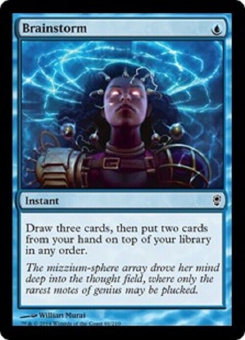 MTG MTG 1x Brainstorm Conspiracy Card Magic The Gathering pauper