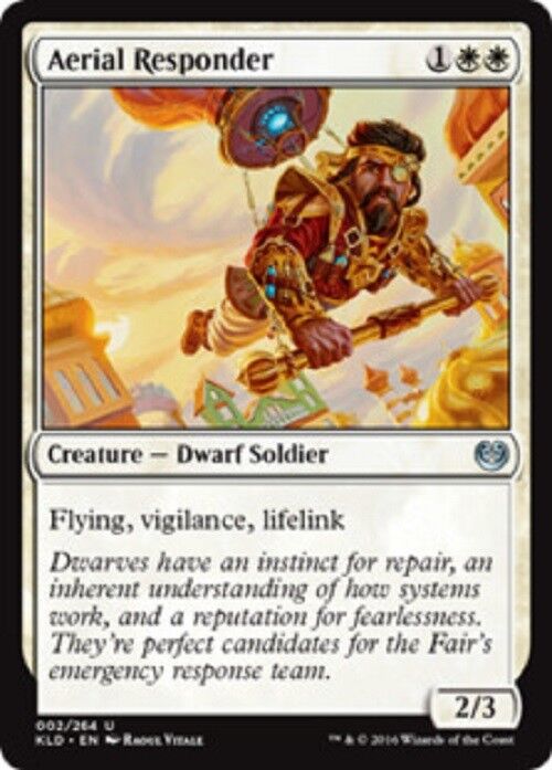 MTG 1x Aerial Responder Kaladesh  NM Card MTG Magic Pauper