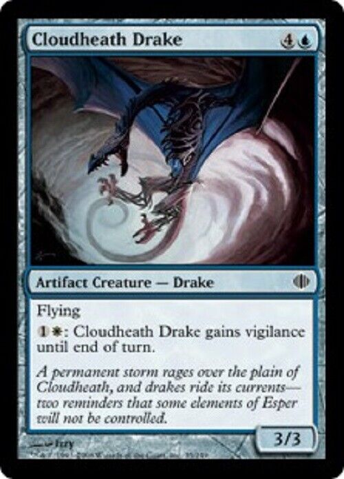 MTG MTG 2x Cloudheath Drake Shards of Alara card Magic The Gathering