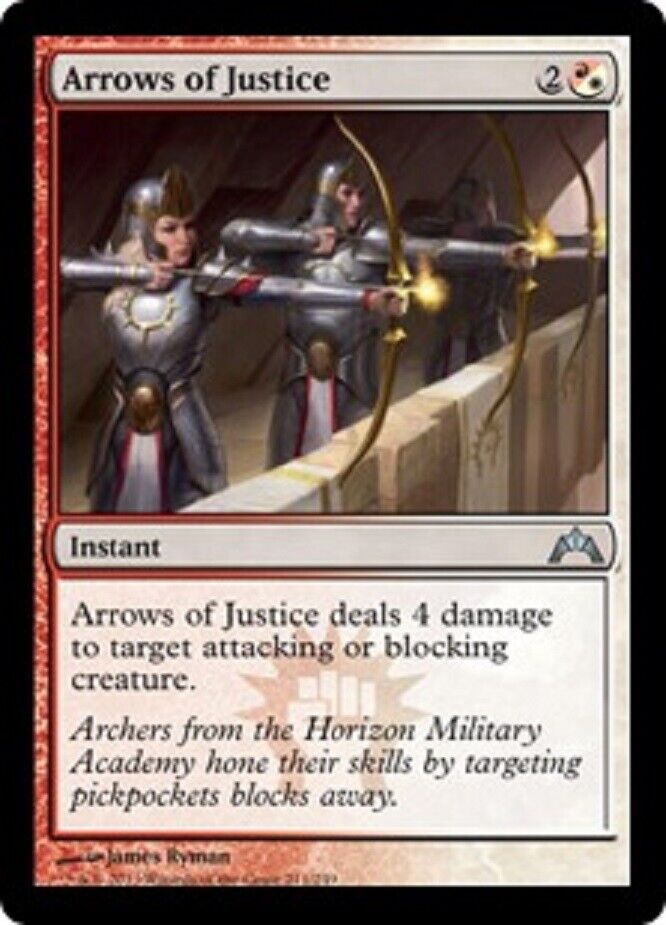 MTG MTG 1x Arrows of Justice Gatecrash  Card Magic The Gathering NM