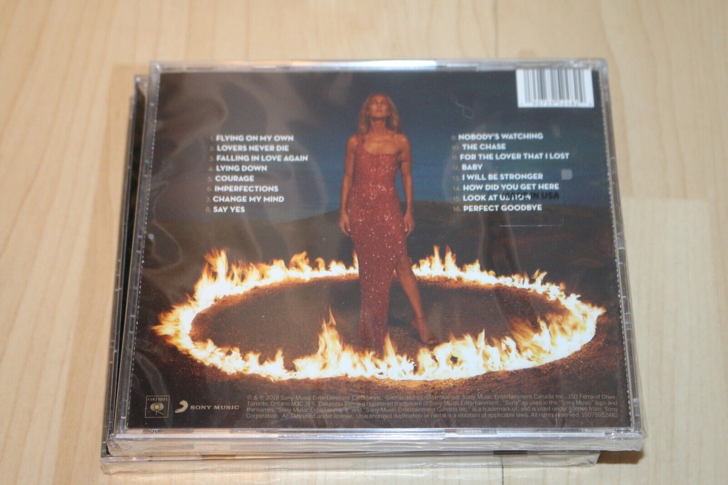 Céline Dion : Courage Cd (2019) Sealed  New Cd Music 2016