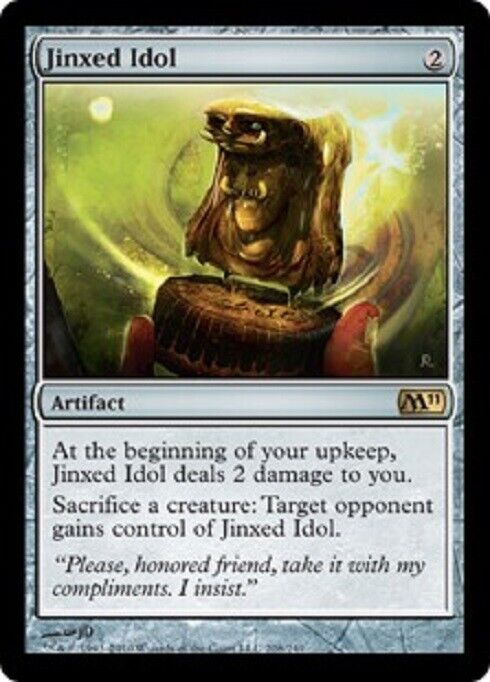 MTG 1x  Jinxed Idol Magic 2011 MTG Magic the Gathering