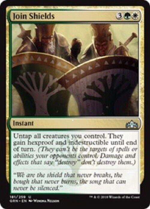 MTG MTG Join Shields FOIL Guilds of Ravnica card Magic the Gathering