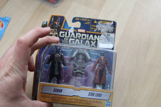 Marvel Guardians Of The Galaxy Starlord And Ronan Action Figure Twin Pack