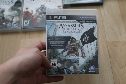 Assassin'S Creed Iv Black Flag Gamestop Edition Ps3 Complete Playstation 3