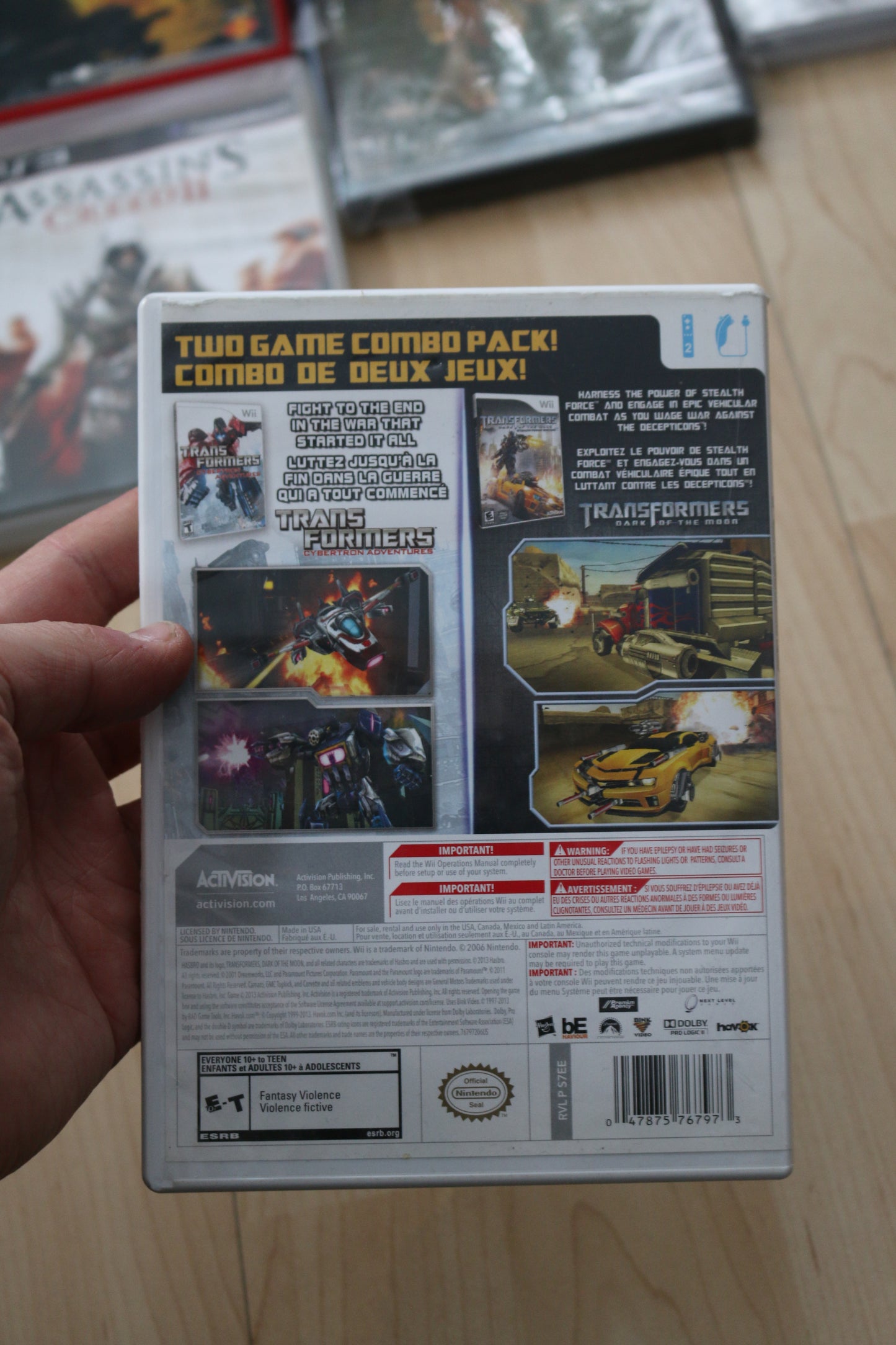 Transformers: Ultimate Battle Edition (Nintendo Wii, 2013) Complete Ml157