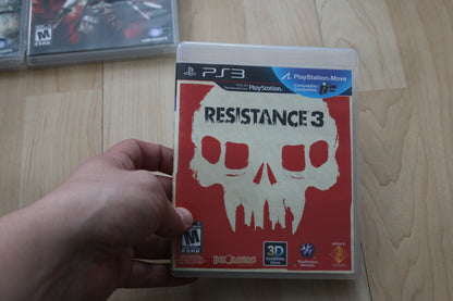 Resistance 3 Ps3 (Sony Playstation 3 Ps3, 2011) Complete Cib Pre-Owned