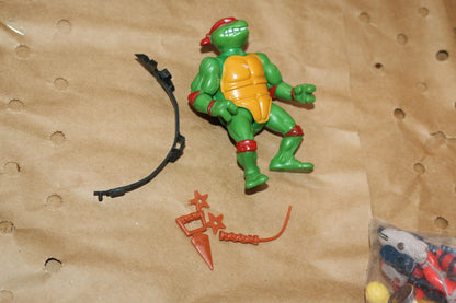 Raphael Hard Head 1988 Tmnt Teenage Mutant Ninja Turtle Vintage Playmates Figure