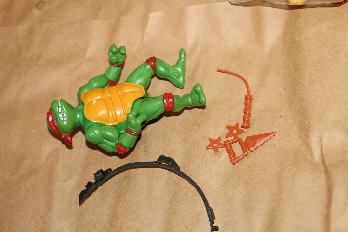 Raphael Hard Head 1988 Tmnt Teenage Mutant Ninja Turtle Vintage Playmates Figure