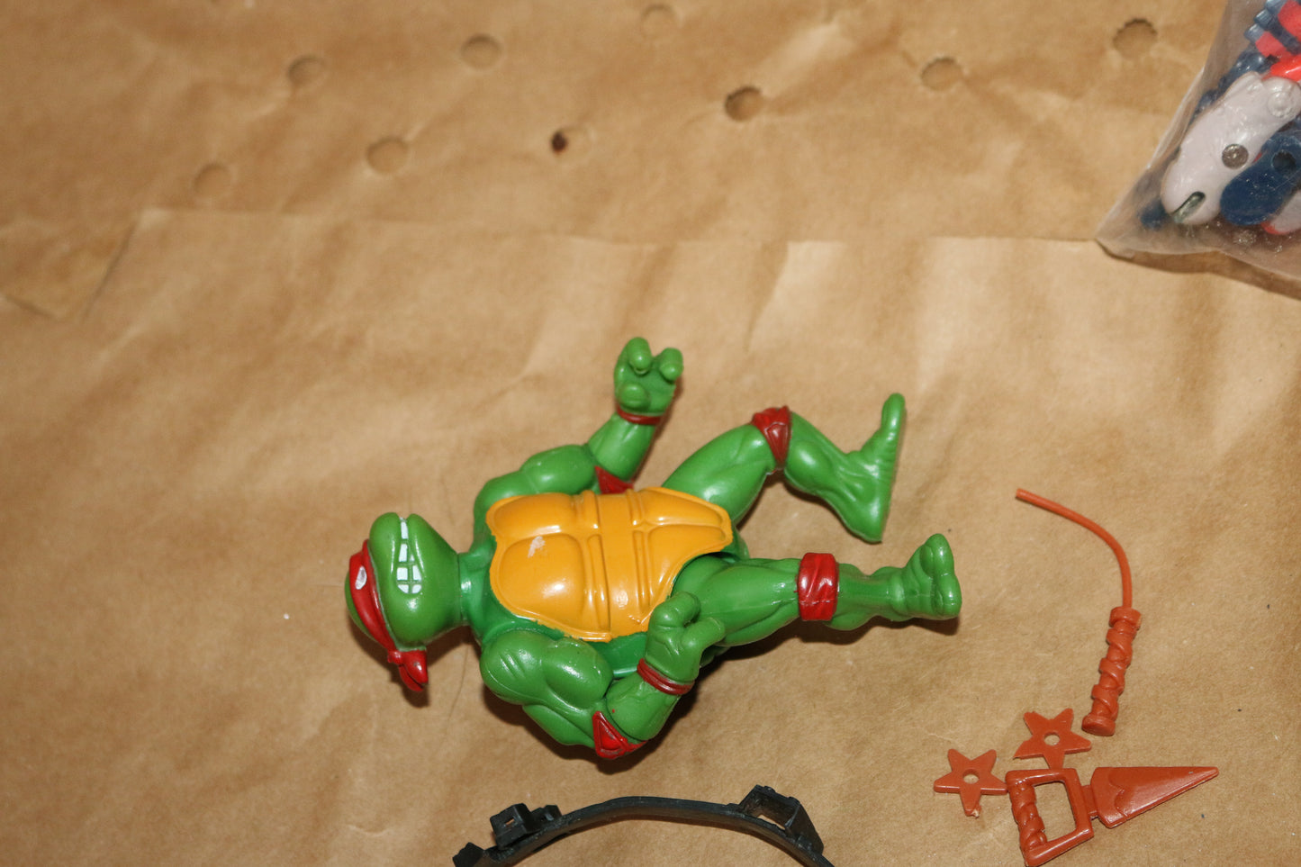 Raphael Hard Head 1988 Tmnt Teenage Mutant Ninja Turtle Vintage Playmates Figure