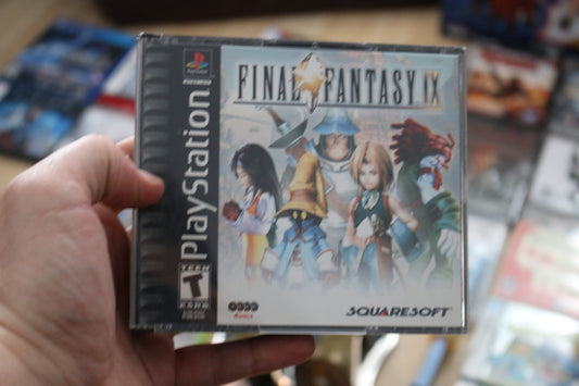 Final Fantasy Ix 9 (Sony Playstation 1, 2000) Ps1 Black Label Squaresoft