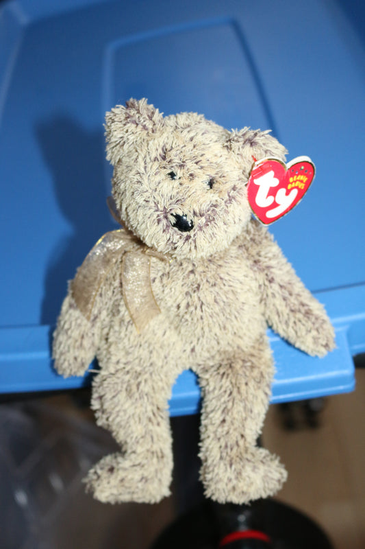 Ty Beanie Baby - Harry The Bear (8 Inch) With Tag