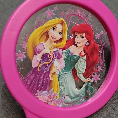 Walt Disney Kids Princess Drum Paddle Raquet Ball Game Pink