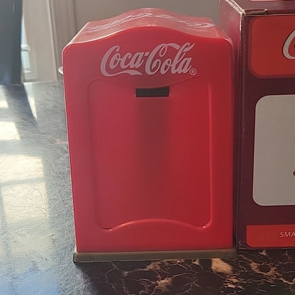 Vintage Retro Coca-Cola Brand Small Napkin Dispenser - Official Licensed In Box