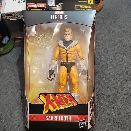 Opened No Build A Figure Part X-Men Sabretooth Marvel Legends Figure