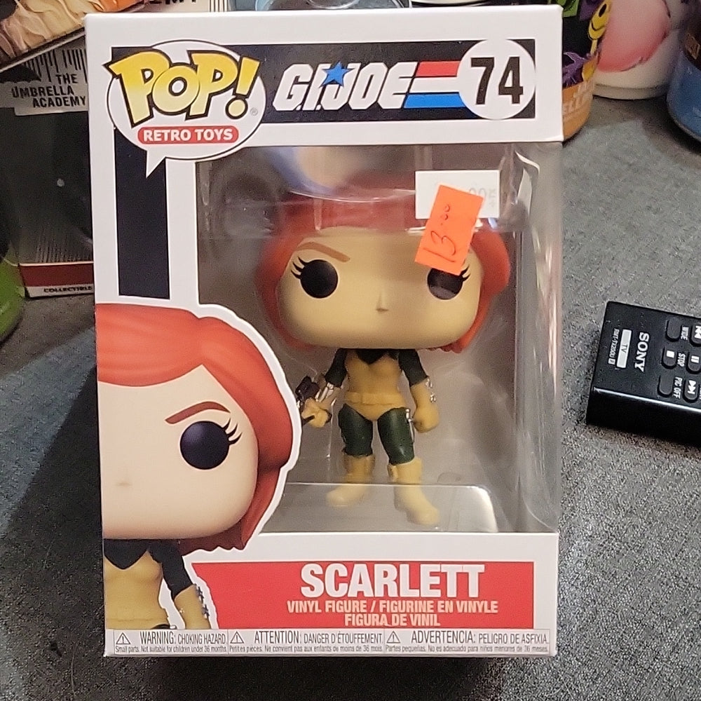 Funko Pop! Scarlett Vynil Figure G.I.-Joe 74