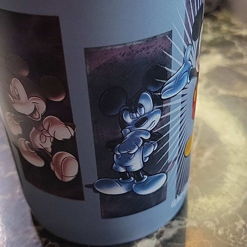 Walt Disney World Parks Mickey Mouse Emotions Grey Coffee Tea Mug Cup 12Oz