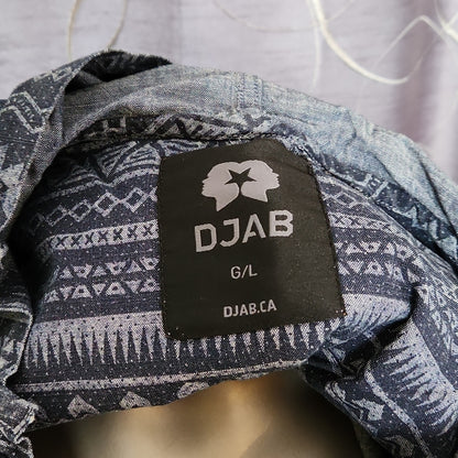 Djab Mens Shirt With Hood Large