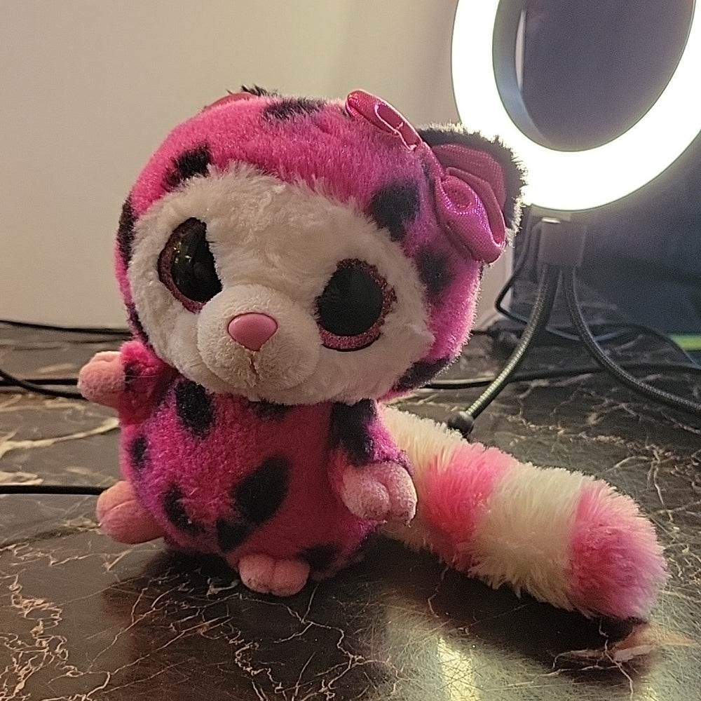 Pink Cute Stuffed Animal W/ Big Eyes Toy Collectible For Kids Yoohoo? Ty?