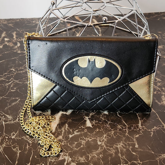 Batman Foil Envelope Wallet With Chain
