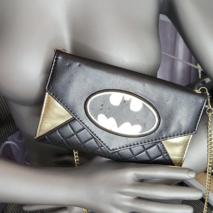 Batman Foil Envelope Wallet With Chain