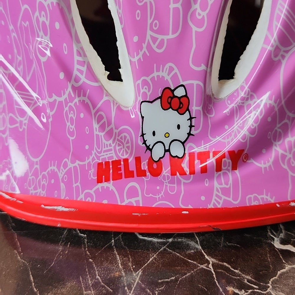 Hello kitty store bike helmet