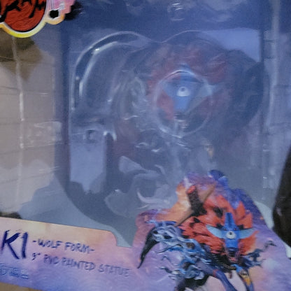 Oki Wolf Form 9" Pvc Painted Statue New In Box Capcom Toy Figure