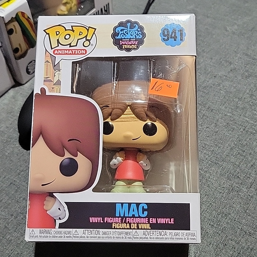 Funko Pop! Foster'S Home For Imagination Friends #941 Mac Vynil Figure