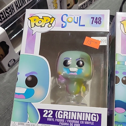 Funko Pop! Disney Pixar Soul 746-748 Moonwind 22 Grinning Soul World Vinyl Figur