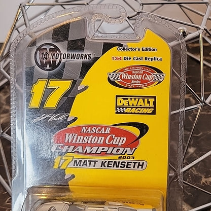 Motorworks, #17 Matt Kenseth, Nascar Winston Cup Collectors Éd,1:64 Scale New