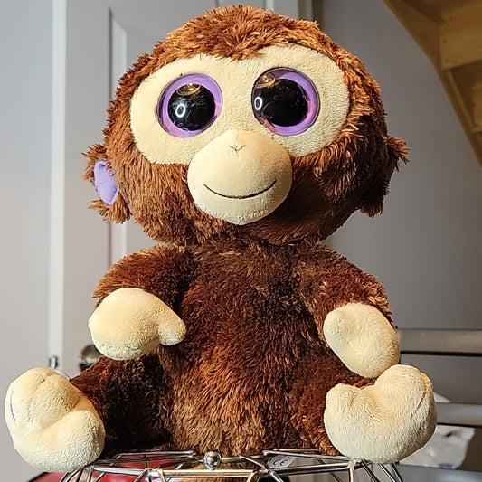 Ty Beanie Boos Coconut 9" Brown Monkey Plush