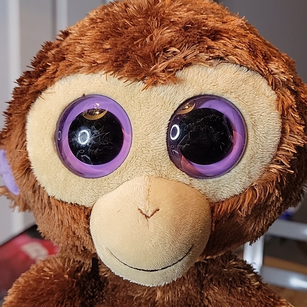 Ty Beanie Boos Coconut 9" Brown Monkey Plush