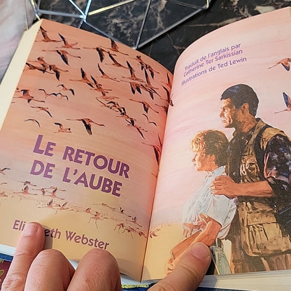 Lot 4 Livres Français Sélections Reader'S Digest Histoires Hardcover /Post Cards