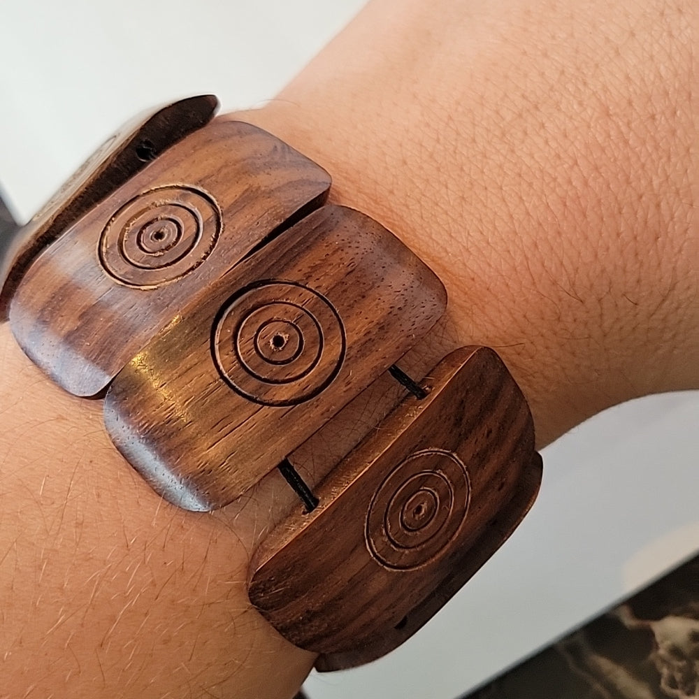 Expandable Wooden Bracelet Fashion Jewelry Bracelet, Handmade Gifts For Women