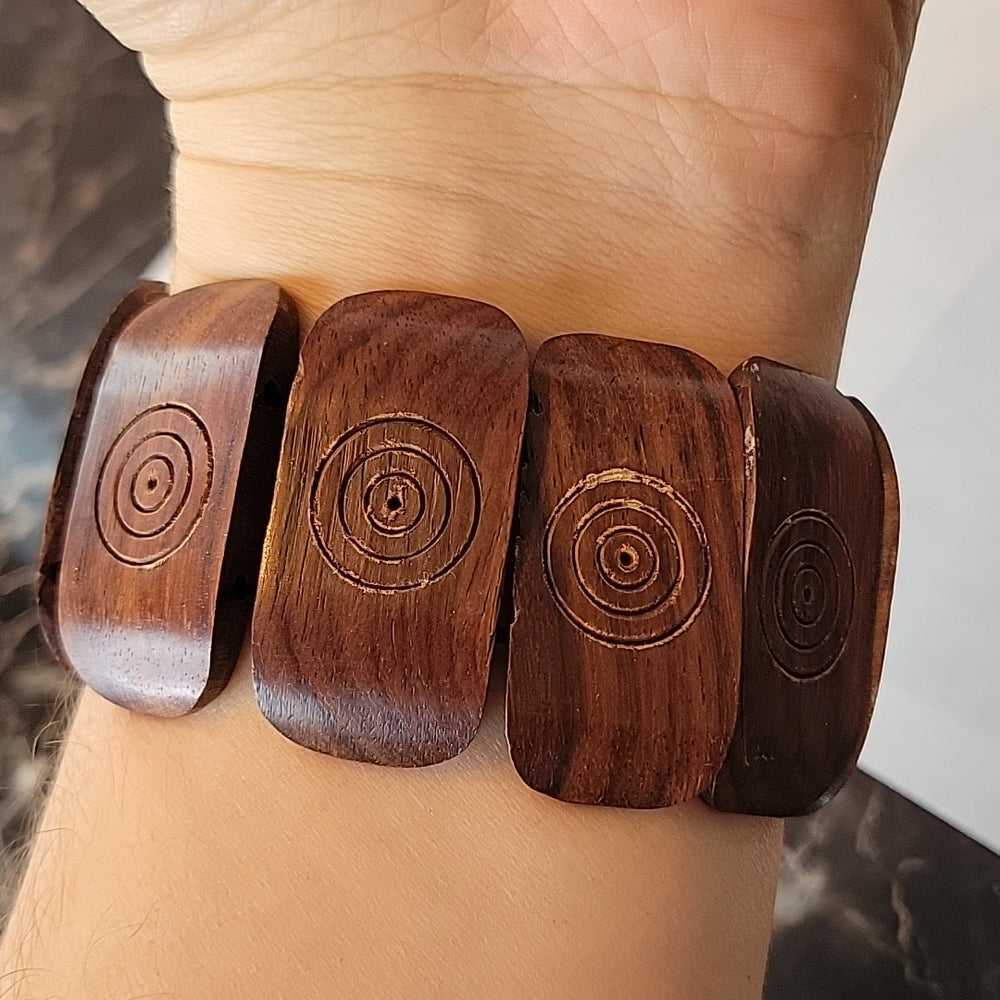 Expandable Wooden Bracelet Fashion Jewelry Bracelet, Handmade Gifts For Women