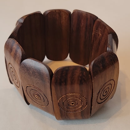 Expandable Wooden Bracelet Fashion Jewelry Bracelet, Handmade Gifts For Women