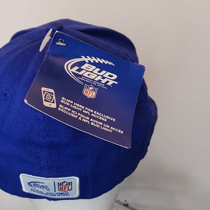 Bud Light New York Giants Blue Football Nfl Fullback Hat W/Tag