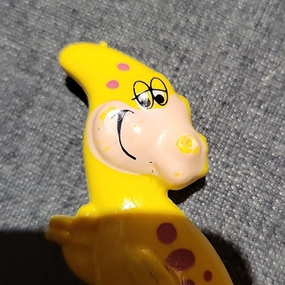 90'S Parasaurus Toy Found Inside Post Fruity & Cocoa Pebbles Cereal Boxes Yellow